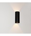 Artdelight Artdelight Runde DALI-LED-Wandleuchte Brody 2 - Schwarz - Dim-to-Warm