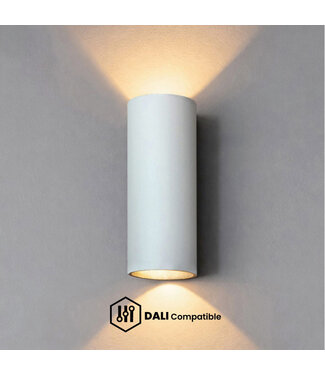 Artdelight DALI-LED-Wandleuchte Brody 2 - Weiß - Dim-to-Warm