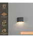 Artdelight Artdelight Kompakte DALI-LED-Wandleuchte Diaz 1L - Schwarz/Mattgold