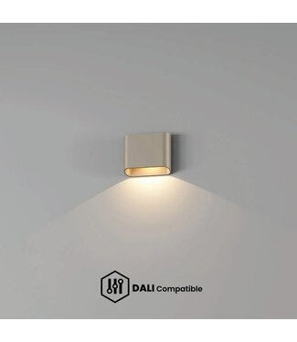 Artdelight DALI-LED-Wandleuchte Diaz 1L - Champagner