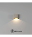 Artdelight Artdelight Kompakte DALI-LED-Wandleuchte Diaz 1L - Champagner