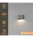 Artdelight Artdelight Kompakte DALI-LED-Wandleuchte Diaz 1L - Stahlgrau