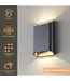Artdelight Artdelight Moderne DALI-LED-Wandleuchte Diaz L - Schwarz/Champagner