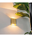 Artdelight Artdelight Moderne DALI-LED-Wandleuchte Diaz L - Gold