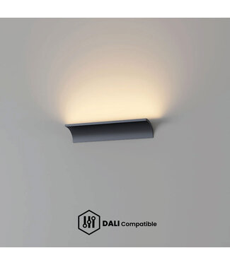 Artdelight DALI-LED-Wandleuchte Malibu 1L - Schwarz