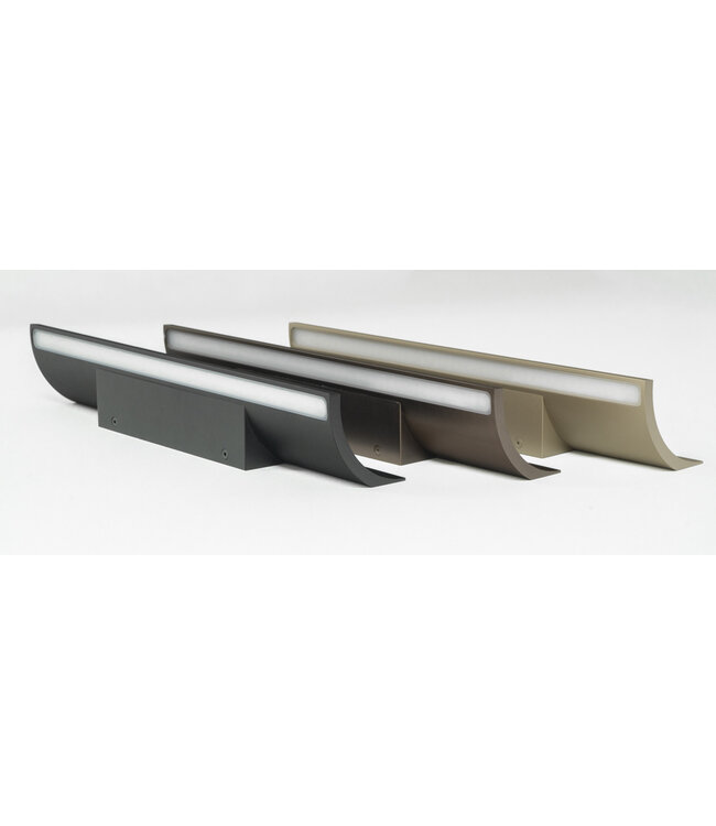 Artdelight Artdelight Lineare DALI-LED-Wandleuchte Malibu 1L - Schwarz