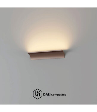 Artdelight DALI-LED-Wandleuchte Malibu 1L - Dunkelbronze