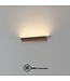 Artdelight Artdelight Lineare DALI-LED-Wandleuchte Malibu 1L - Dunkelbronze
