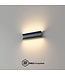 Artdelight Artdelight Lineare DALI-LED-Wandleuchte Malibu 2L - Schwarz