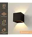 Artdelight Artdelight Kubische DALI-LED-Wandleuchte Cube - Schwarz