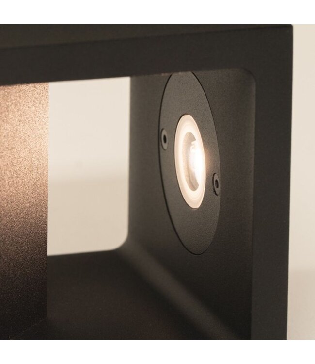 Artdelight Artdelight Kubische DALI-LED-Wandleuchte Cube - Schwarz