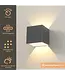 Artdelight Artdelight Kubische DALI-LED-Wandleuchte Cube - Grafit