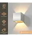 Artdelight Artdelight Kubische DALI-LED-Wandleuchte Cube - Aluminium