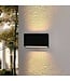 Artdelight Artdelight Moderne DALI-LED-Wandleuchte Box 2L - Schwarz