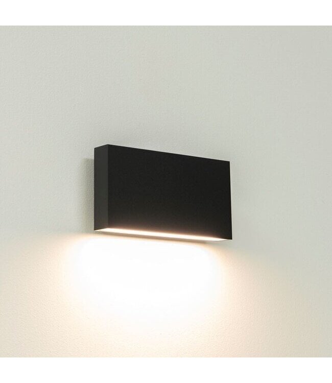 Artdelight Artdelight Moderne DALI-LED-Wandleuchte Box 2L - Schwarz
