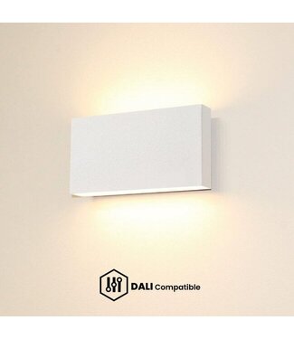 Artdelight DALI-Wandleuchte Box 2L - Weiß