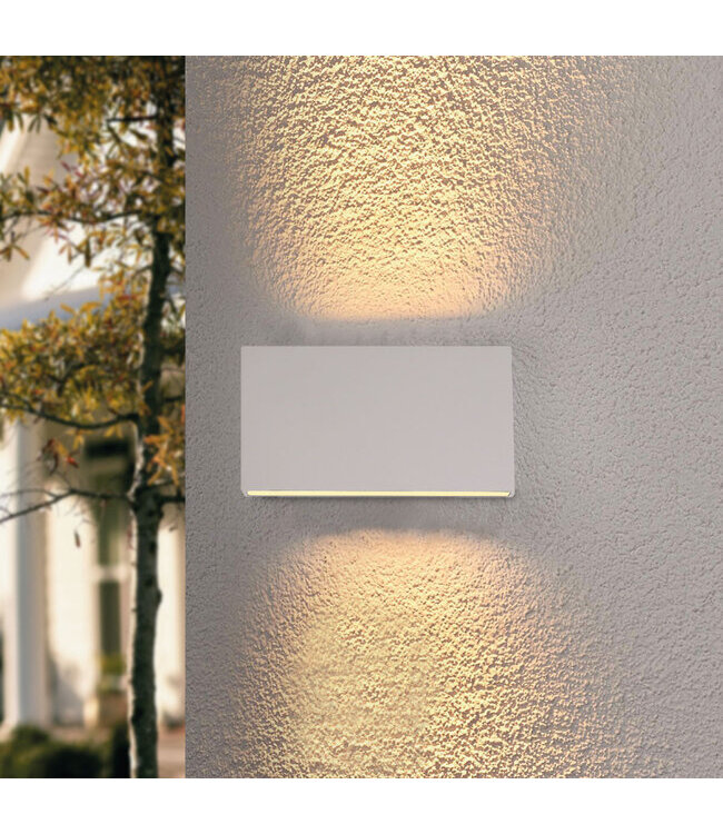 Artdelight Artdelight Moderne DALI-LED-Wandleuchte Box 2L - Weiß