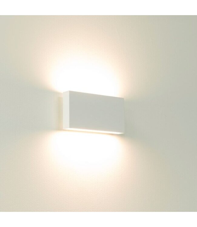 Artdelight Artdelight Moderne DALI-LED-Wandleuchte Box 2L - Weiß