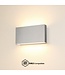 Artdelight Artdelight Moderne DALI-LED-Wandleuchte Box 2L - Aluminium