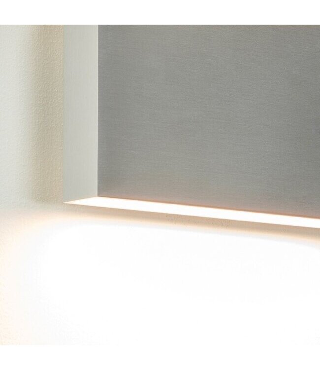 Artdelight Artdelight Moderne DALI-LED-Wandleuchte Box 2L - Aluminium