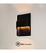 Artdelight Artdelight Moderne DALI-LED-Wandleuchte Dallas - Schwarz