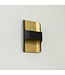 Artdelight Artdelight Moderne DALI-LED-Wandleuchte Dallas - Schwarz/Mattgold