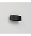 Artdelight Halbrunde DALI-LED-Wandleuchte Sharp - Schwarz