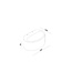 Artdelight Artdelight Halbrunde DALI-LED-Wandleuchte Sharp - Schwarz