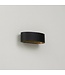 Artdelight Artdelight Halbrunde DALI-LED-Wandleuchte Sharp - Schwarz/Kupfer