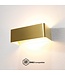 Artdelight Artdelight Moderne DALI-LED-Wandleuchte Mainz - Gold