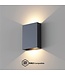 Artdelight Artdelight Moderne DALI-LED-Wandleuchte Memphis - Schwarz