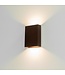 Artdelight Artdelight Moderne DALI-LED-Wandleuchte Memphis - Dunkelbronze