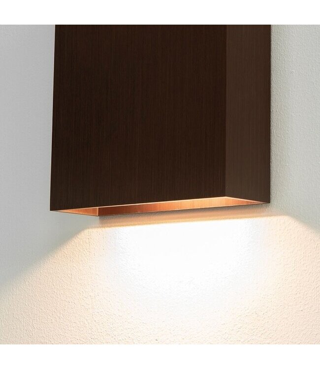 Artdelight Artdelight Moderne DALI-LED-Wandleuchte Memphis - Dunkelbronze