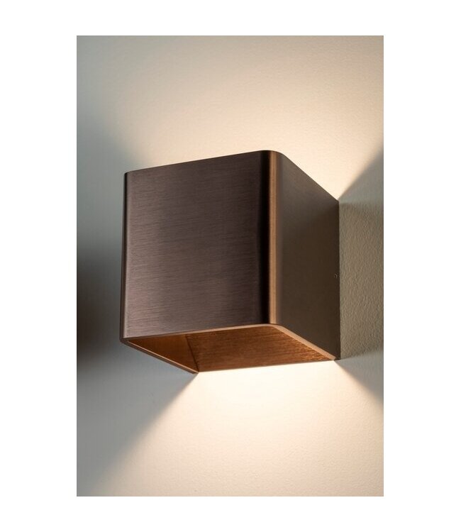 Artdelight Artdelight Moderne DALI Wandleuchte Fulda - Dunkelbronze