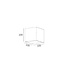 Artdelight Artdelight Moderne DALI Wandleuchte Fulda - Champagner