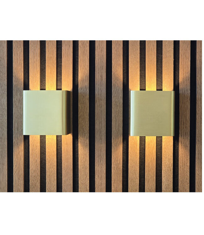 Artdelight Artdelight Moderne DALI Wandleuchte Fulda - Gold