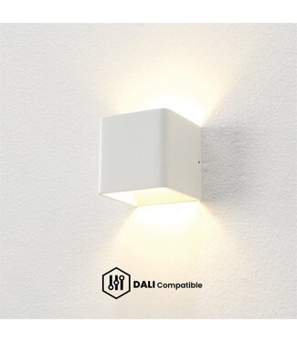Artdelight DALI Wandleuchte Fulda Weiß Dim-to-Warm