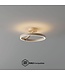 Artdelight Artdelight Moderne DALI LED-Deckenleuchte Oregon - Champagner
