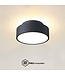 Artdelight Artdelight Moderne DALI LED-Deckenleuchte Chicago 150 - Schwarz
