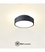 Artdelight Artdelight Moderne DALI LED-Deckenleuchte Chicago 250 - Schwarz