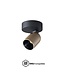 Artdelight Moderner DALI LED-Deckenstrahler Houston 1L - Schwarz/Champagner