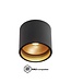 Artdelight Artdelight Moderne DALI LED-Deckenleuchte Ormond - Schwarz/Kupfer