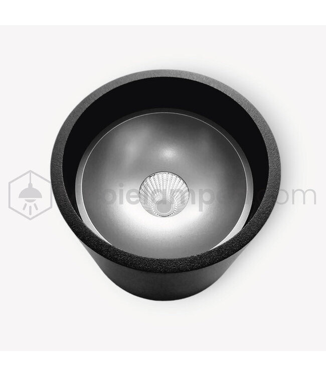 Artdelight Artdelight Moderne DALI LED-Deckenleuchte Ormond - Schwarz/Kupfer