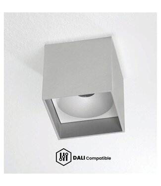 Artdelight DALI Deckenleuchte Brock Aluminium/Silber