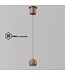 Artdelight Artdelight Moderne DALI LED-Pendelleuchte Miami - Dunkelbronze