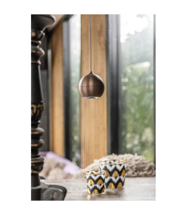 Artdelight Artdelight Moderne DALI LED-Pendelleuchte Miami - Dunkelbronze