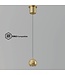 Artdelight Artdelight Moderne DALI LED-Pendelleuchte Miami - Warmgold