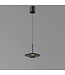 Artdelight Artdelight Moderne DALI LED-Pendelleuchte Madison 1L - Schwarz/Rauchglas