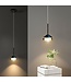 Artdelight Artdelight Moderne DALI LED-Pendelleuchte Phoenix - Schwarz