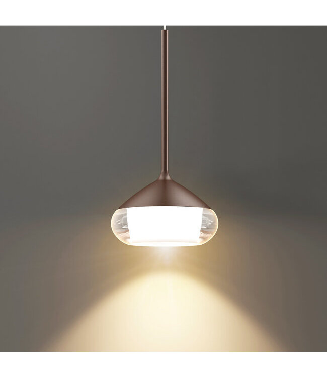 Artdelight Artdelight Moderne DALI LED-Pendelleuchte Phoenix - Dunkelbronze